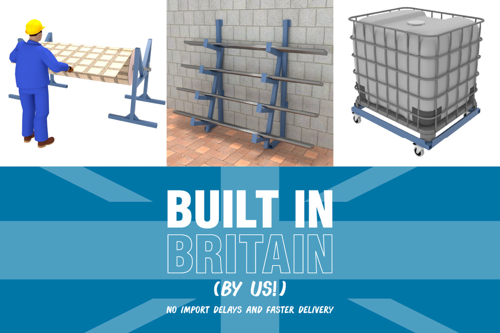 3 NEW products added to MC&P’s Material Handling, Trolley & Pipe Storage ranges!