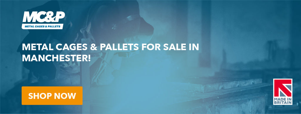 Metal cages, pallets and stillages for sale in Manchester