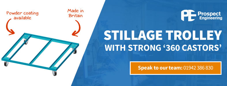 New Stillage Trolley For Heavy Loads