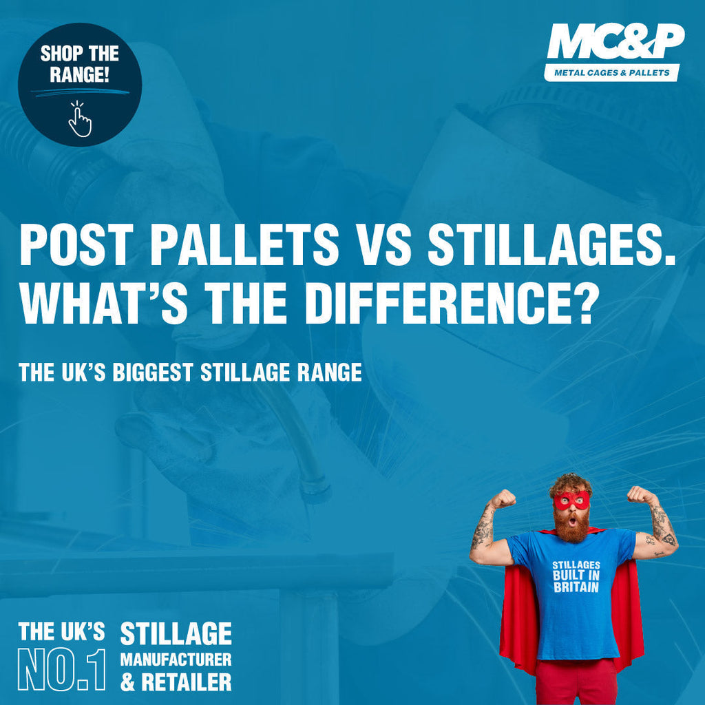 What is the difference between a metal post pallet and a stillage? – Metal Stillages, Cages & Pallets