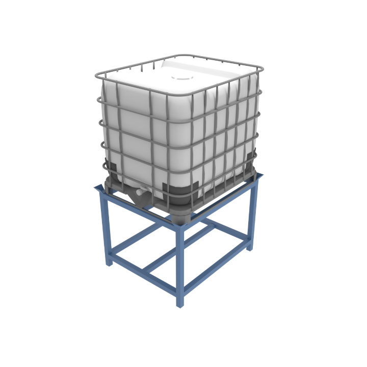 larger IBC stand with ibc