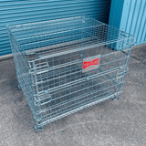 Shop our heavy-duty, stackable stillage with lockable lid 