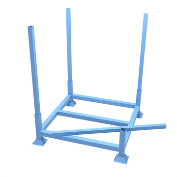 Metal Post Pallet with Demountable Legs