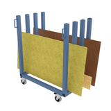 Heavy Duty Multi Sheet & Board Material Handling Trolley