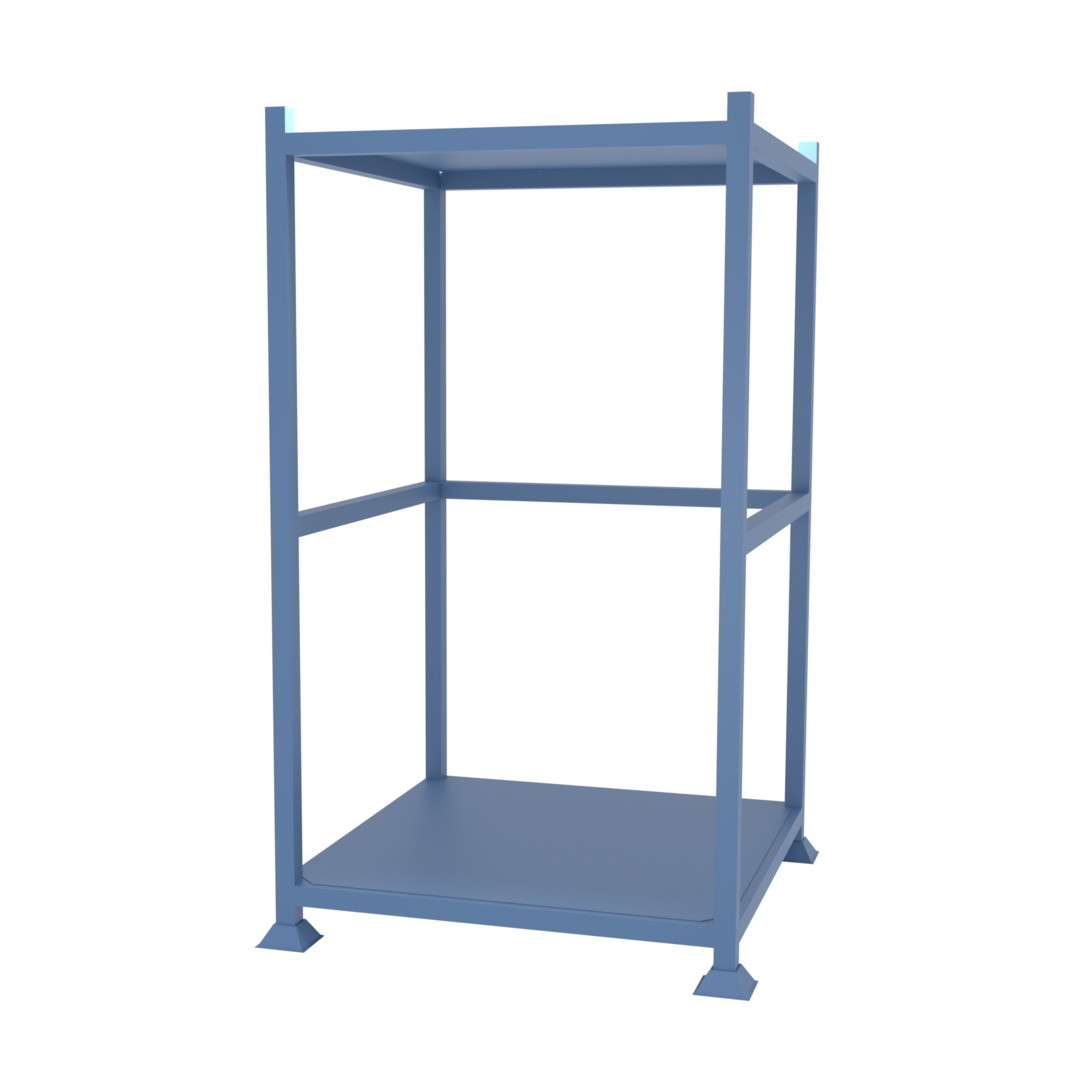 Roofed Metal Storage Stillage