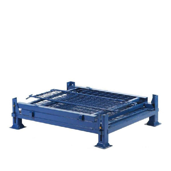 Photo of collapsed cage pallet