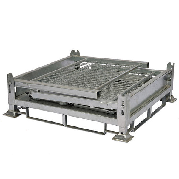 Collapsible stillage pallets