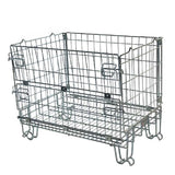 Half Euro Hypacage - Collapsible Wire Mesh Pallet Cage, 350KG Capacity