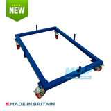 Euro Pallet Dolly with 4 Heavy Duty Castor Wheels