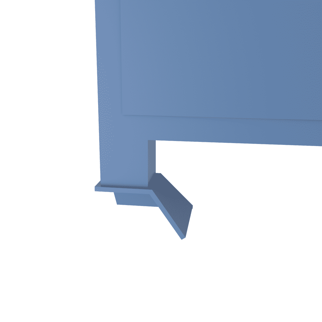 Our 1200x1200mm sized stillages are fitted with inward facing feet.