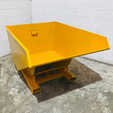 UK manufactured forklift self tipping skips