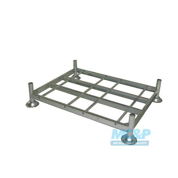 Galvanised Metal Post Pallet with Demountable Legs