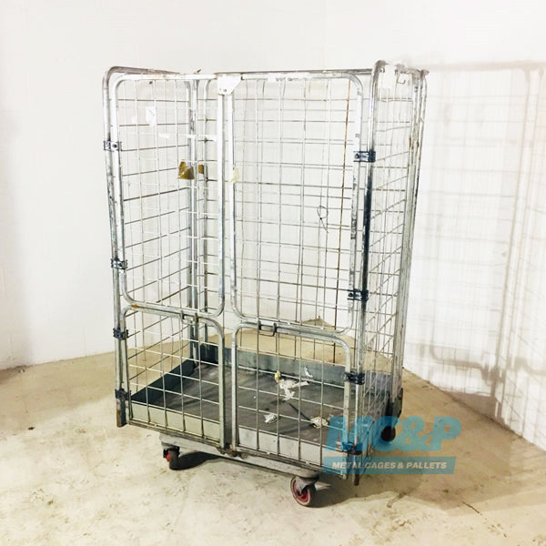 Galvanised Metal/Steel Roll Cage Stillage - USED product image 3
