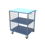 Heavy Duty Industrial Table/Shelf Trolley (Mesh Sides)