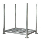 X5 Galvanised Heavy Duty Post Pallet Stillages, 1.2M Demountable Legs. 1000KG Load