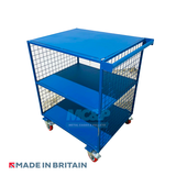 Heavy Duty Industrial Stock Trolley (Mesh Sides)