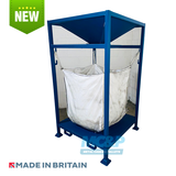 long-lasting free standing bulk bag filling hopper
