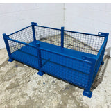 Mesh lifting basket with crane lifting facility