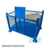 Stackable Mesh Storage Stillage With Door
