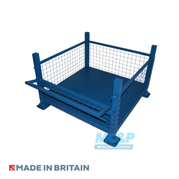 Half Drop Fronted Mesh Stillage