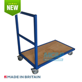 Heavy Duty Platform Trolley With Plywood Base