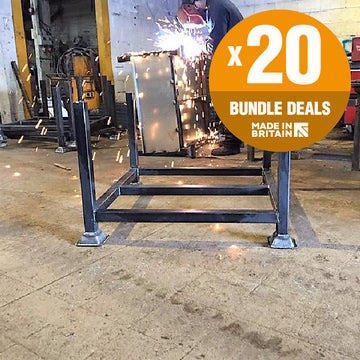 20 Unpainted Metal Post Pallets For Sale