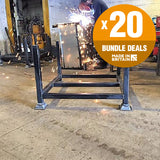Metal Post Pallet (Unpainted) x20 Unit Bundle Deal