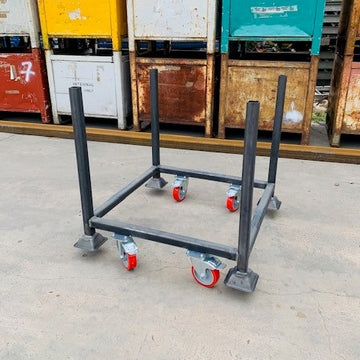 Shop for metal stillage pallets with castor wheels