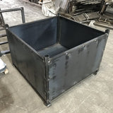 Large metal storage stillage ready for painting