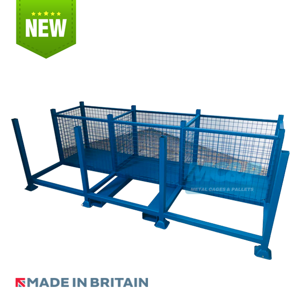 Combination pipe/tube/scaffold storage system