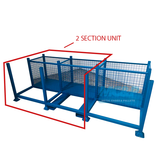 Heavy duty pipe/scaffold/tubing storage