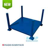 Post Pallet With Solid Base