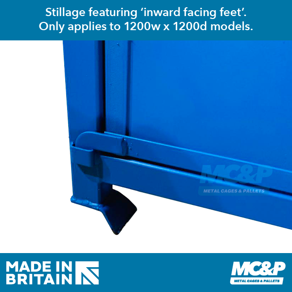 2 Tier Metal Post Pallet Stillage (Up to 3m Long)