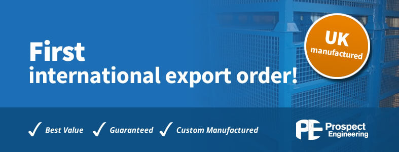 Metal Cages & Pallets has recently confirmed its first international export order!