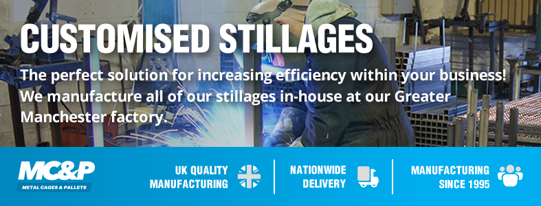 Improve business efficiency with MC&P’s customised metal stillages