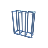 Heavy Duty Vertical Storage Racking with ground fixings for stability 