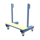 CAD drawing of board handling trolley which is perfect for safely moving wall boards, MDF, ply timber and other sheet materials around workplace and industrial environments 