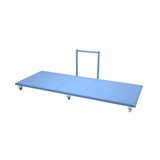 CAD drawing of long heavy-duty Pallet Trolley which are a safe and efficient way of moving extra long pallets