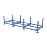 Triple metal post pallet for longer length products