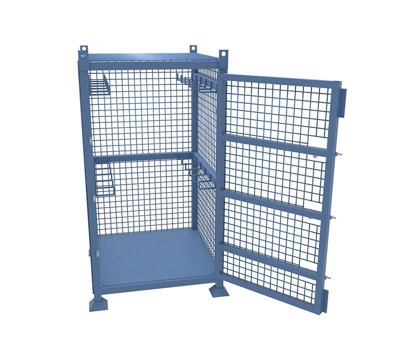 Crane Lift Storage Cage for Rigging, Chains, Strops & Slings