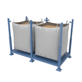 Double Bulk/Tonne Bag Holding Frame with Removable Legs