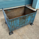 Used blue stillage bins for sale