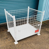 Large Collapsible Wire Mesh Pallet Cage/Gitterbox £179+VAT.