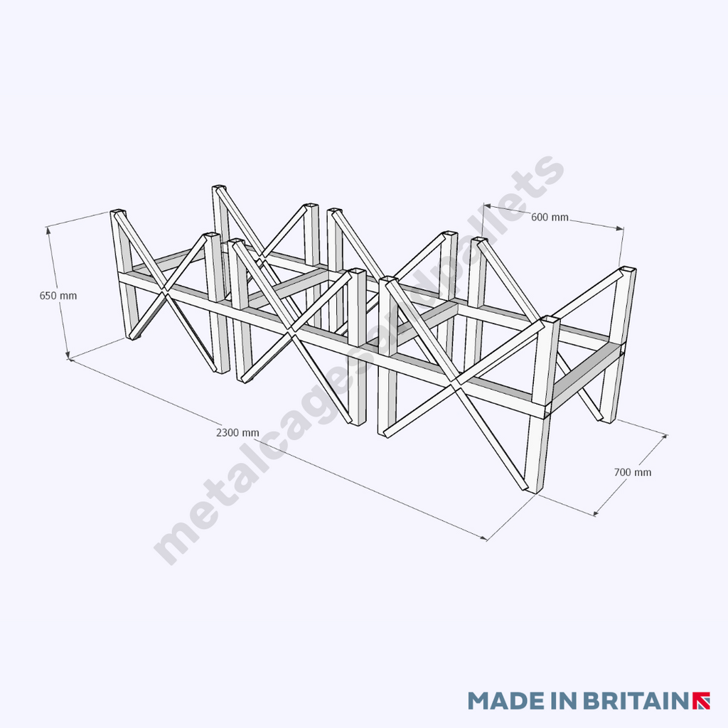 Drum Rack Design Heavy Duty Stackable Drum Racking to Store 2-3 Drums. From £795