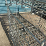 USED Stackable Pallet Cage - Collapsible Wire Mesh, 800KG Capacity