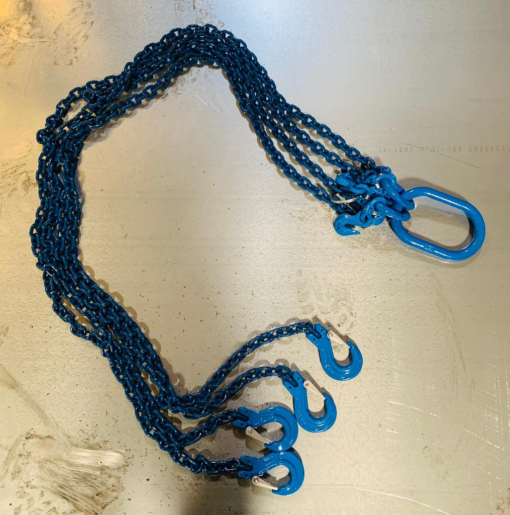 4 Leg Chain sling for use with our range of lifting stillages.
