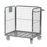 Shop for 3 Sided Order Picking Trolley With Mesh Sides