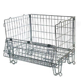 Collapsible Pallet Cage. Half Euro Hypercage