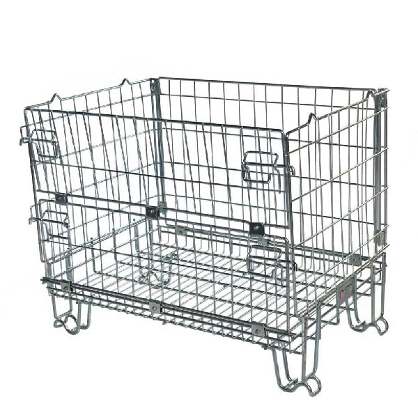 Half Euro Hypacage - Collapsible Wire Mesh Pallet Cage, 350KG Capacity