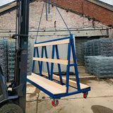 A Frame Stillage being Crane Lifted
